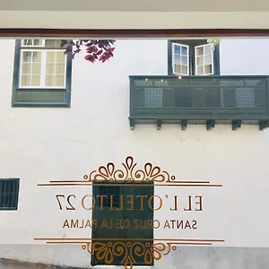 El Hotelito 27 3*, Santa Cruz de la Palma (Isla de la Palma) Španělsko